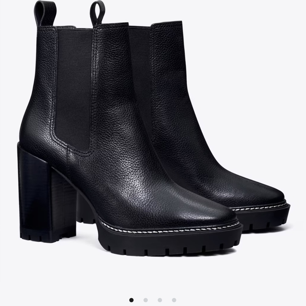 Tory Burch Black Heeled Boots